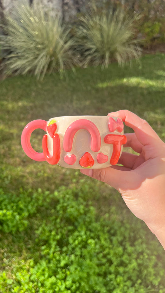 Kawaii Strawberry Cunt Mug