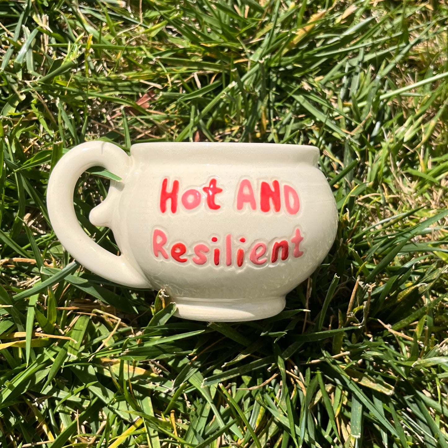 Hot AND Resilient Mug - Kawaii