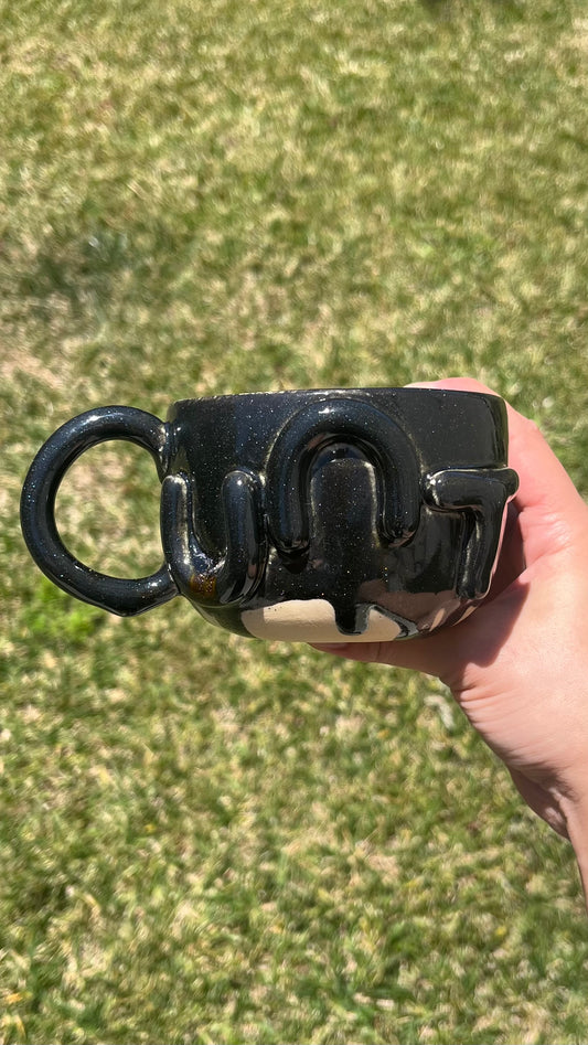 Sparkle Goth Cunt Mug