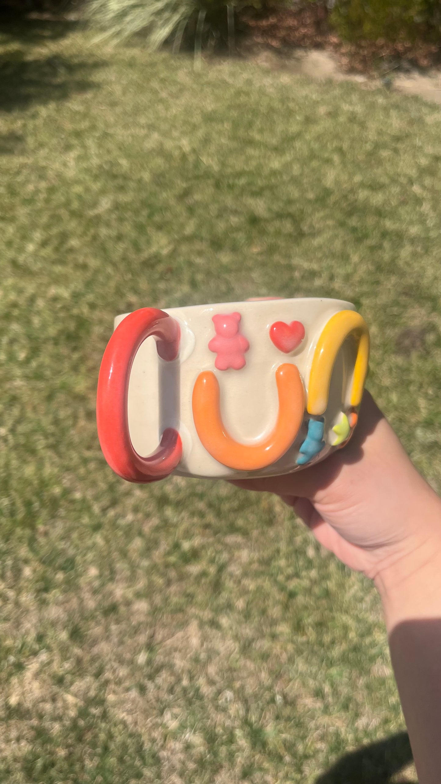 *SECONDS* Rainbow Gummy Cunt Mug