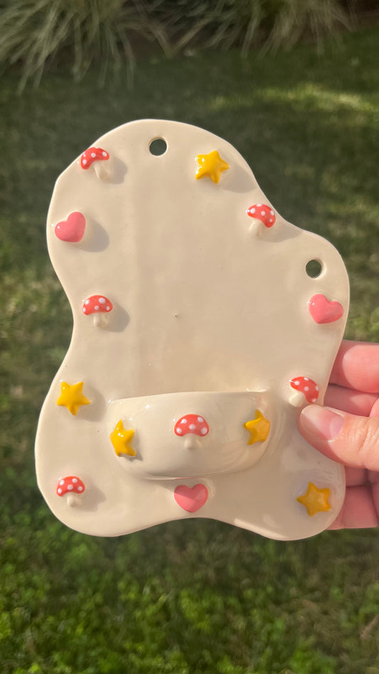 Mushroom Wall Hanger
