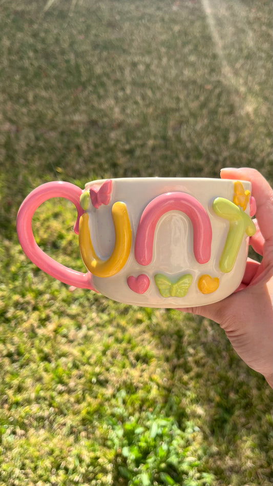 Butterfly Cunt Mug