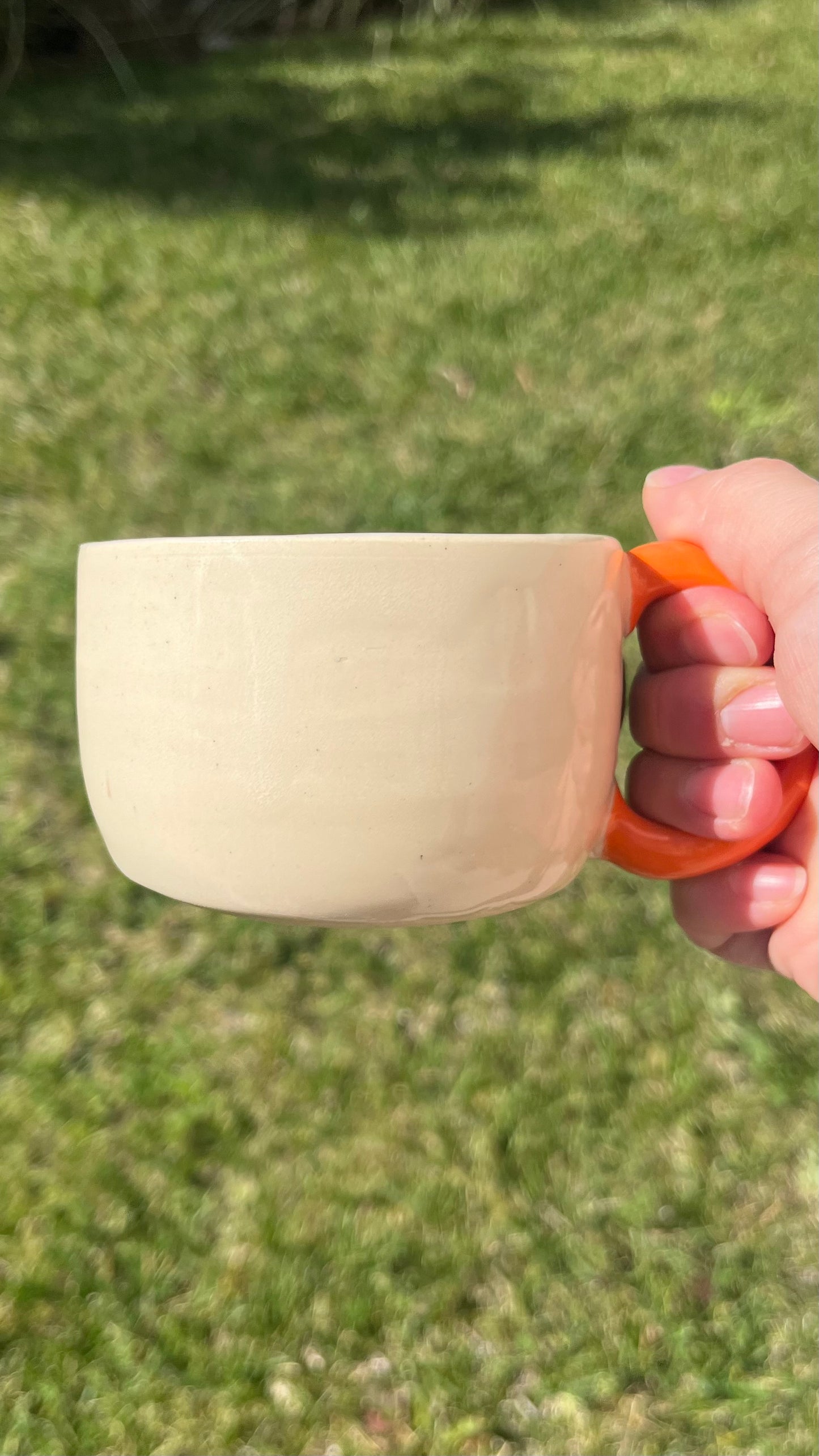 Simple Cunt Mug (Orange)
