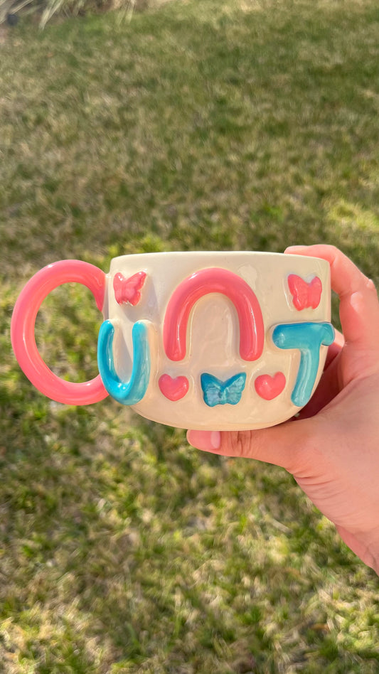 Butterfly Cunt Mug