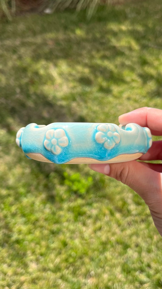 *SECONDS* Mermaid Flower Power Ashtray