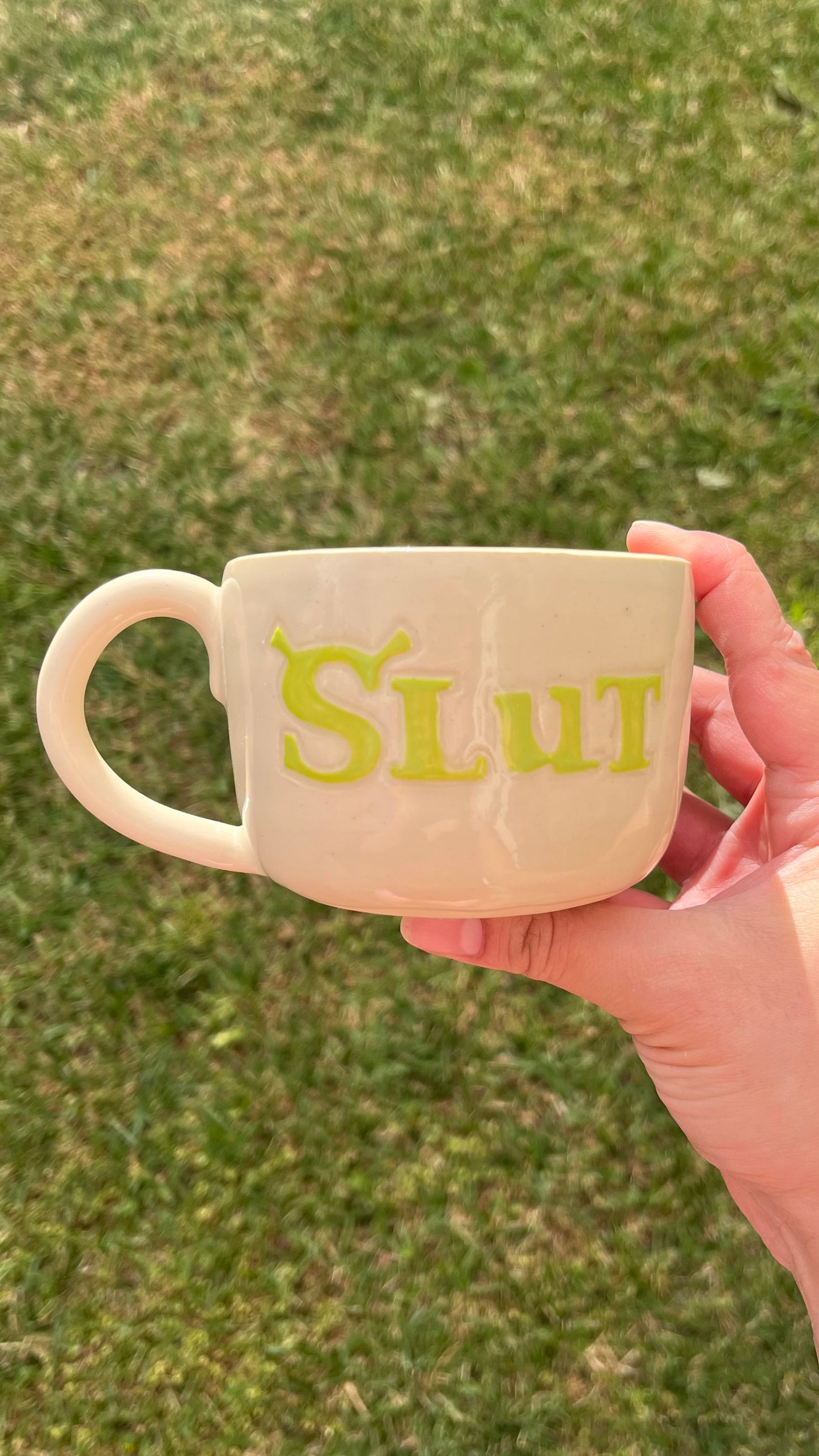 Shrek Slut Mug