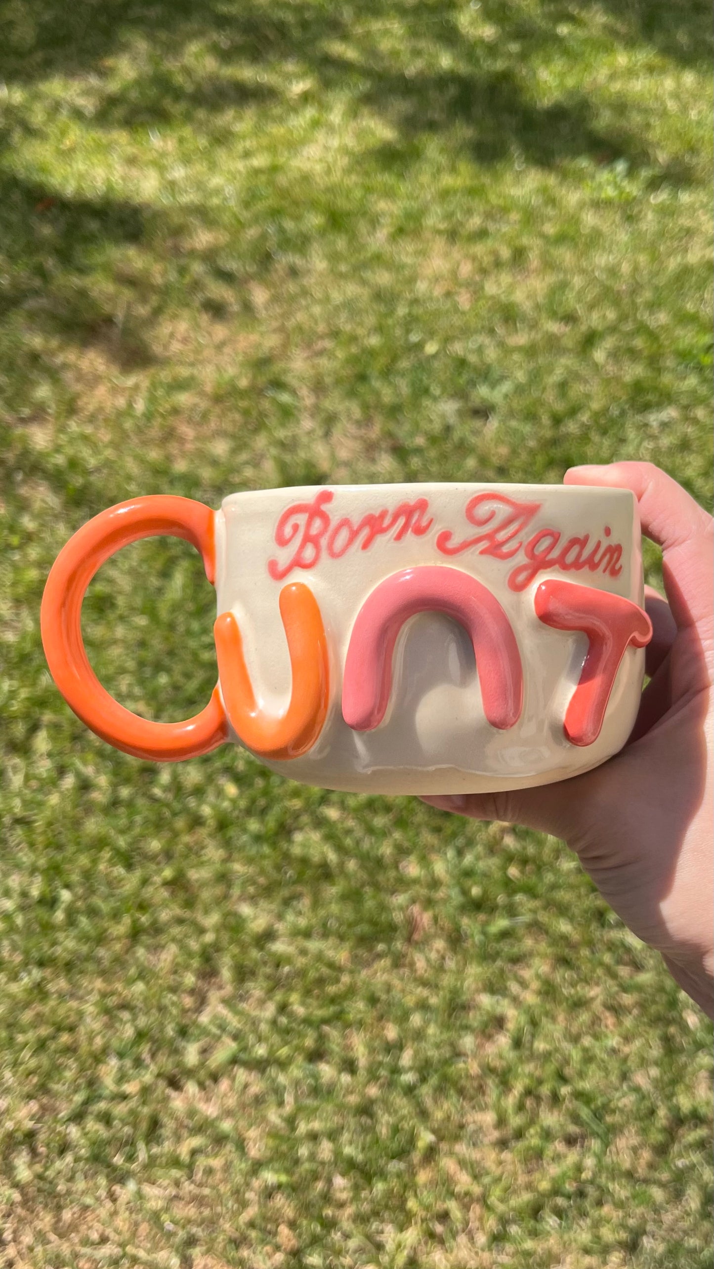 Born Again Cunt Mug XL