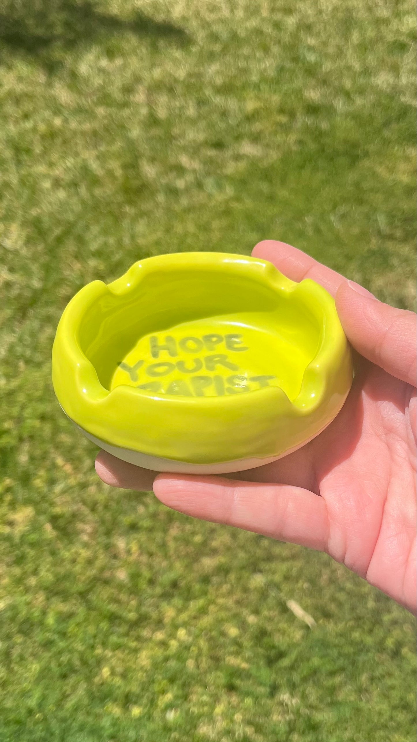 Slime “Hope Your Rapist Dies” Ashtray