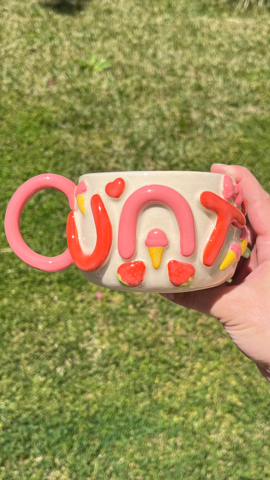 Strawberry Ice Cream Cunt Mug