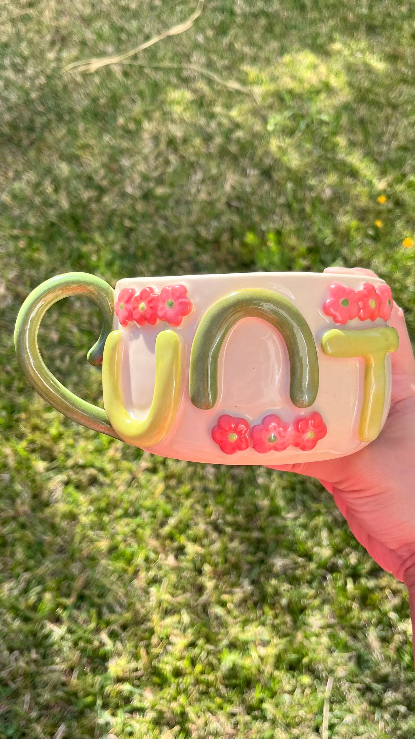 Flower Frolic Cunt Mug XXL