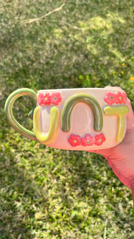 Flower Frolic Cunt Mug XXL