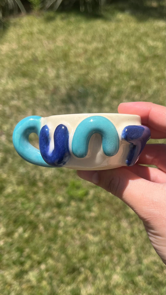 Feelin Blue Mini Cunt Mug