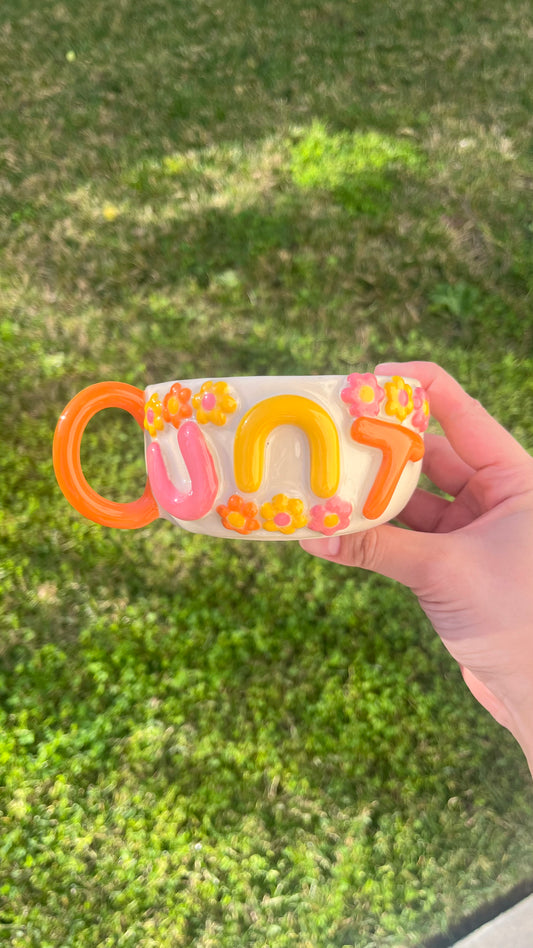 Flower Power Cunt Mug