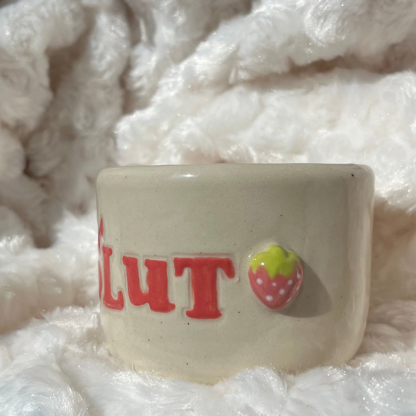 Strawberry ShrekSlut Mug