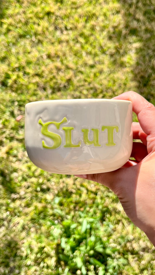 Shrek Slut Bowl