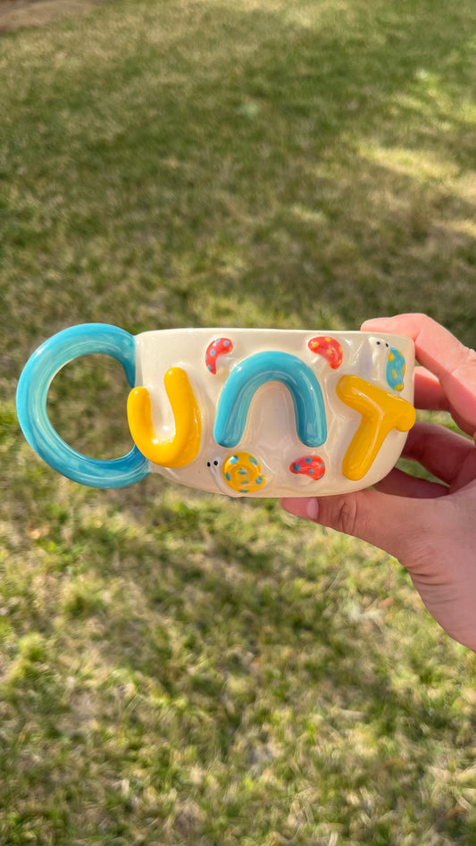 Snail + Mushroom Cunt Mug