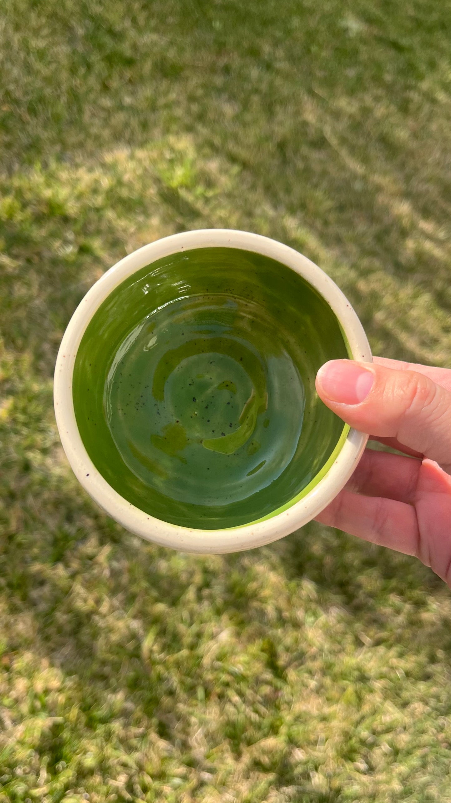 Speckled Shrek Slut Bowl