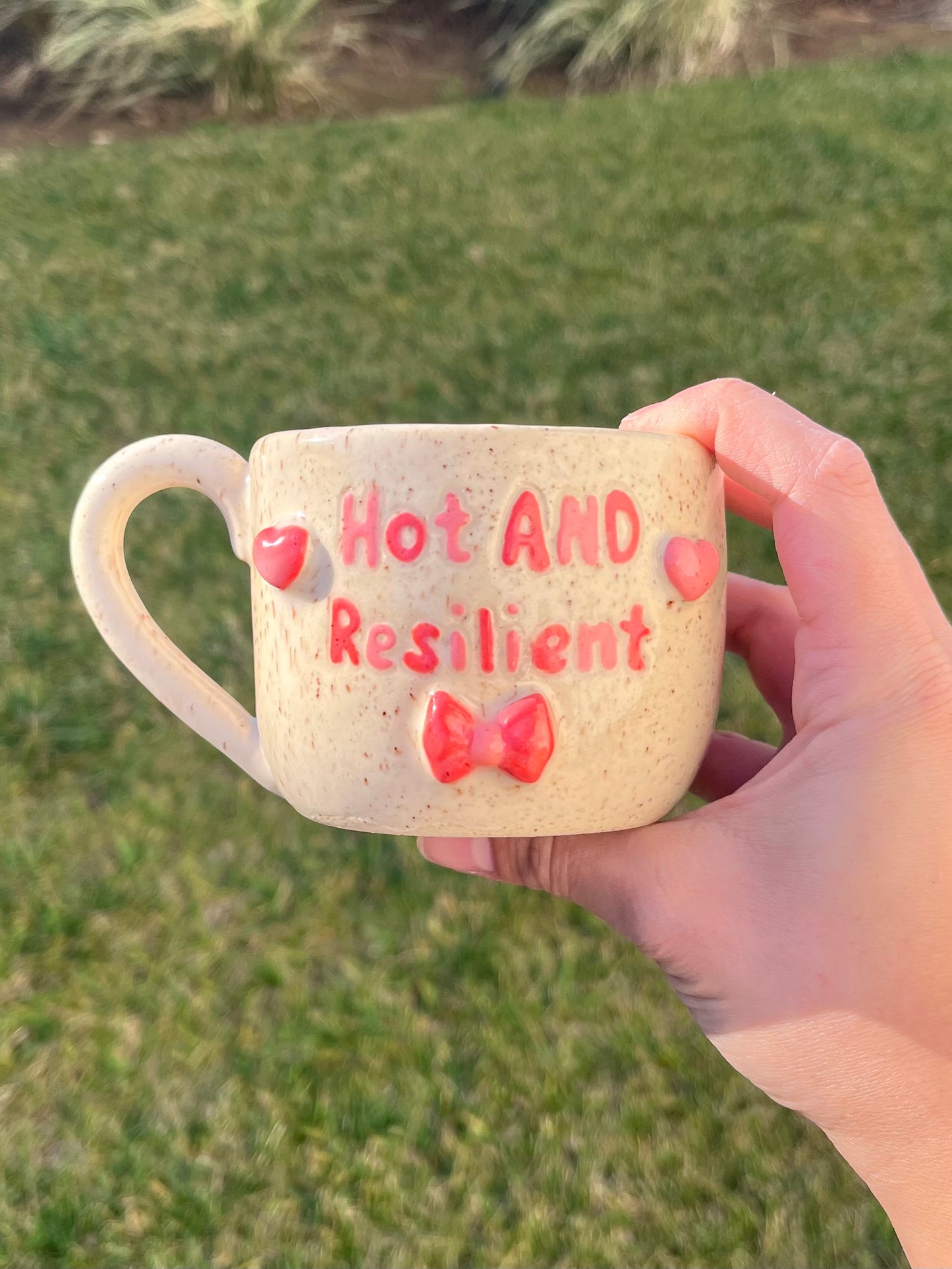 Hot AND Resilient Mug - Kawaii