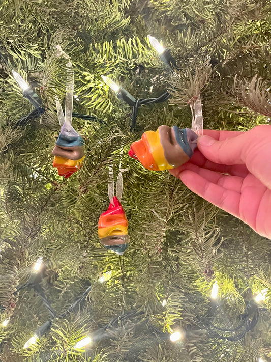 Rainbow Gyoza Ornament