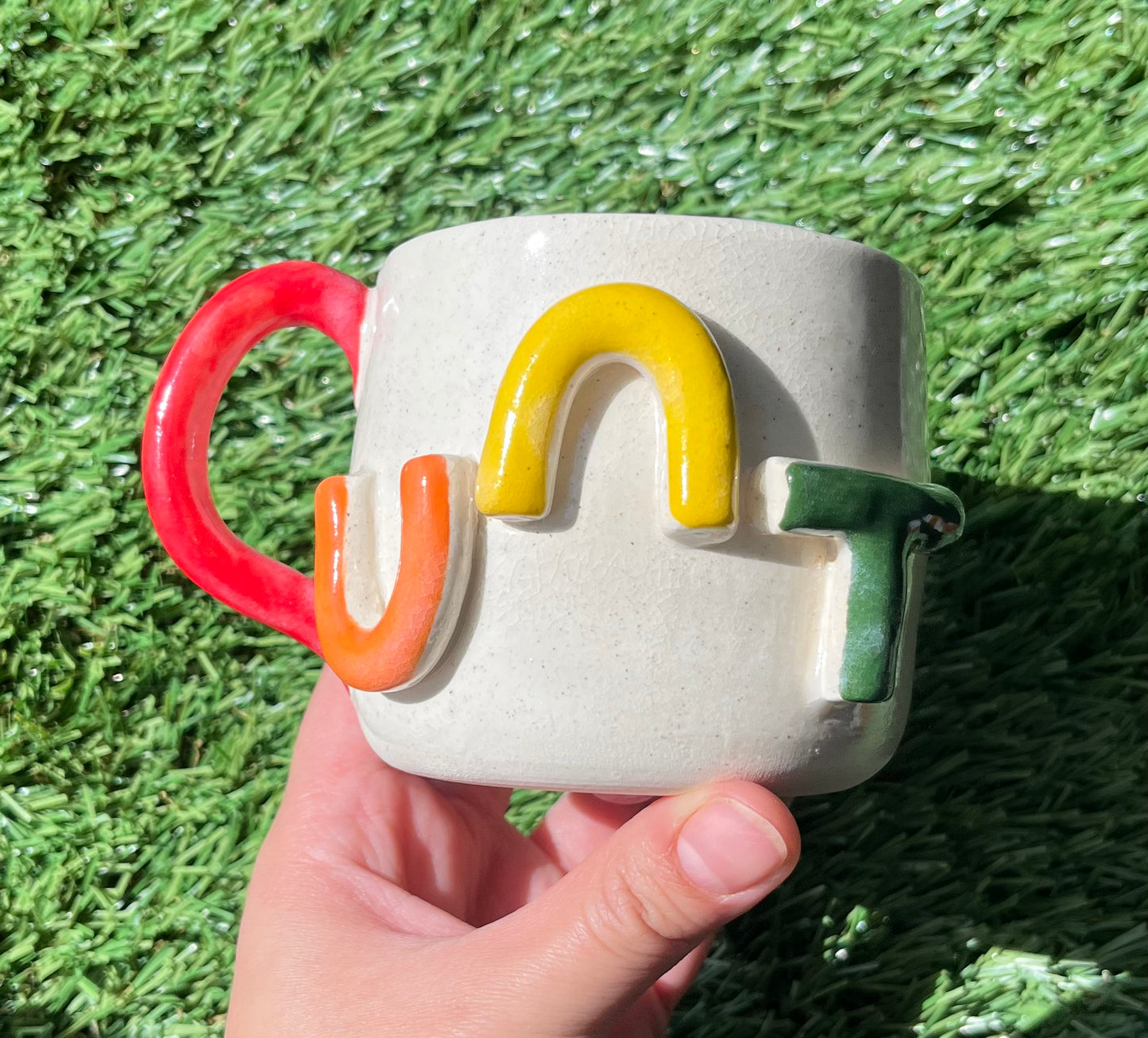 Rainbow Cunt Mug
